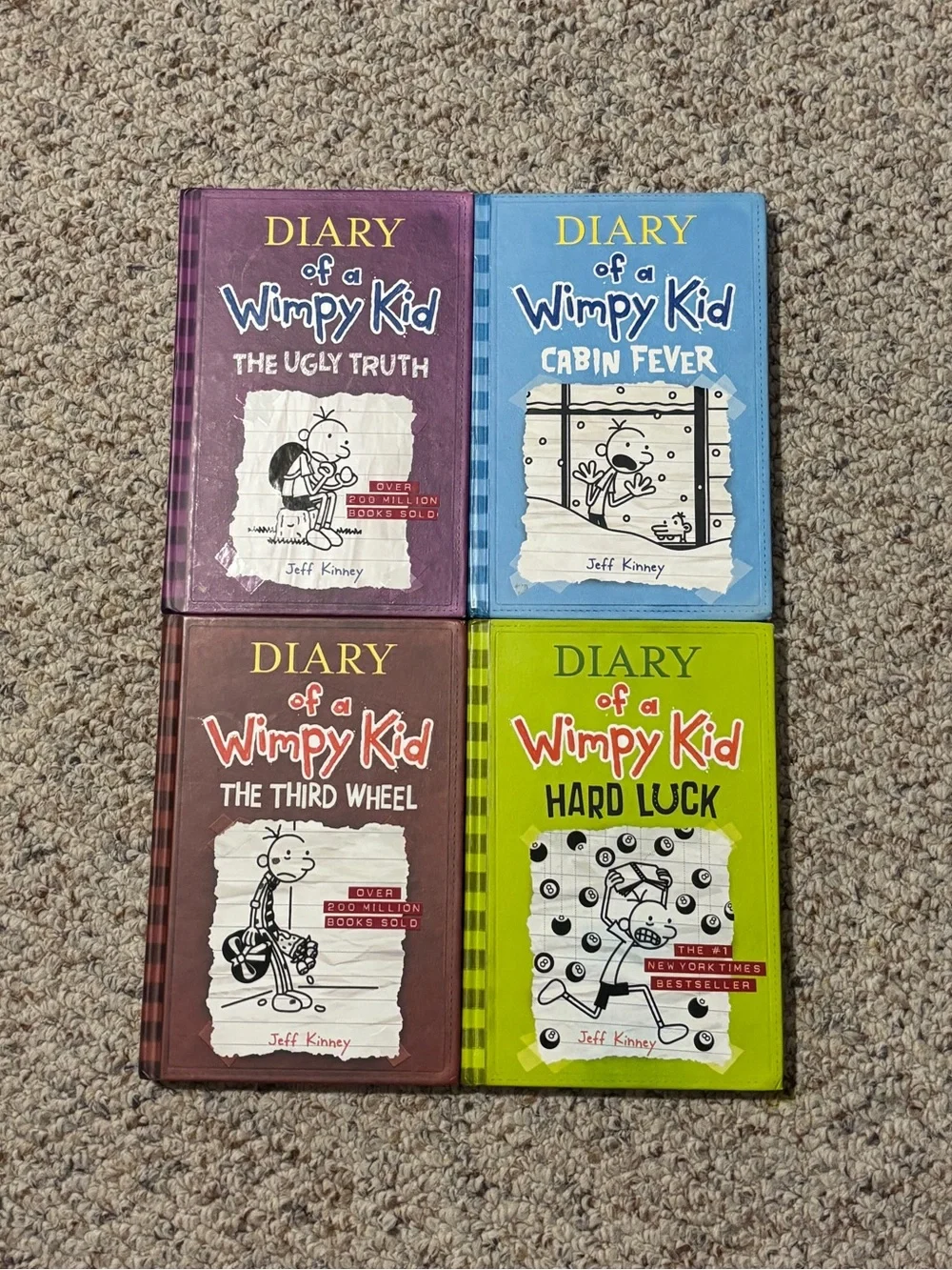 Diary of a Wimpy Kid books 1-18 bundle and 3 Rowley Jefferson’s Books